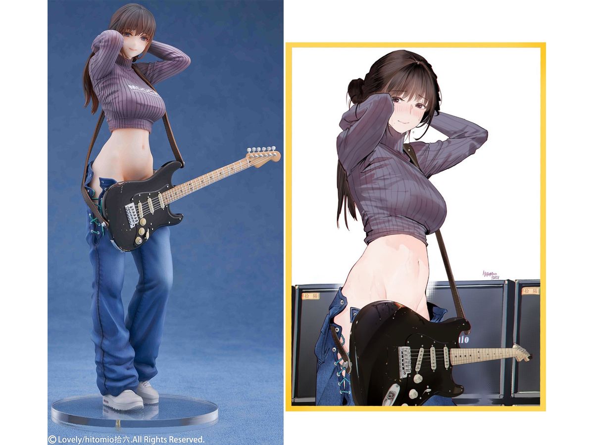 1/7 ギターの妹 Illustrated by hitomio拾六 特典付き限定版 | HLJ.co.jp