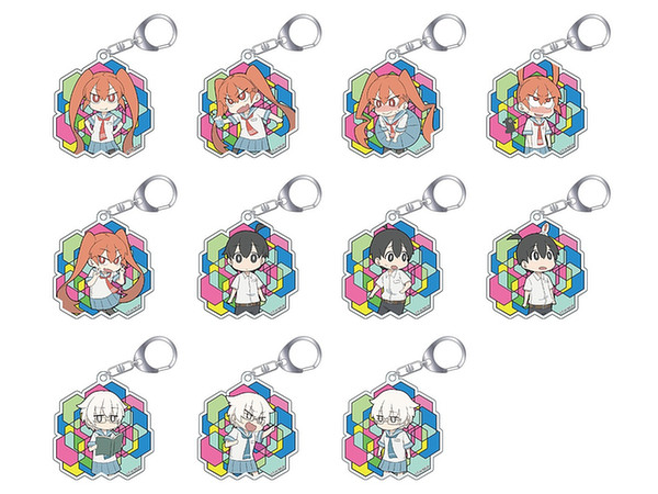 上野さんは不器用 とびきゃら トレーディングアクリルキーホルダー 1Box 11pcs