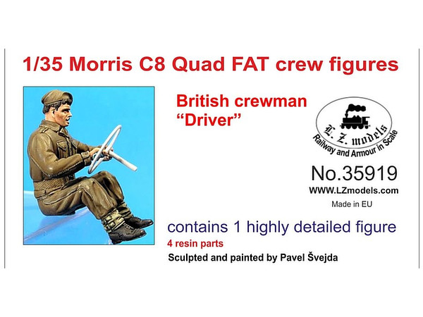 1/35 WWII 英連邦 モーリスドライバー