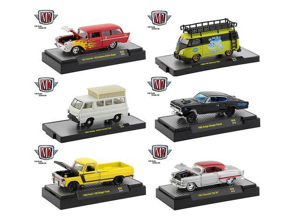 1/64 M2 Machines AUTO-Thentics/Auto-Shows/Auto-Truck/Auto-M2 Gassers- Release 59 1Box 6pcs
