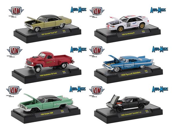 1/64 M2 Machines Auto-Meets Release 52 1Box 6pcs