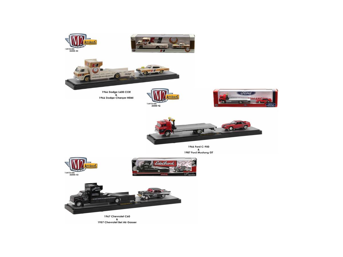 1/64 M2 Machines Auto-Haulers Release 42 1Box 3pcs