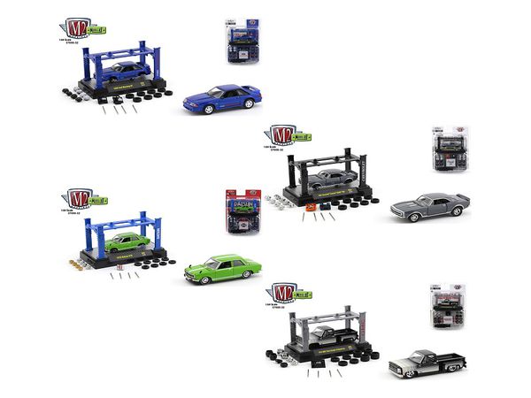1/64 M2 Machines Model Kit Release 32 1Box 4pcs