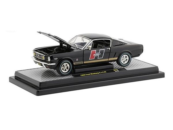1/24 M2 Machines 1966 Ford Mustang GT 2+2 HURST Gloss Black