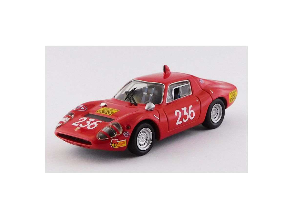 1/43 アバルト 1300 OT タルガフローリオ 1970 #236 Black & White Garufi クラス優勝車
