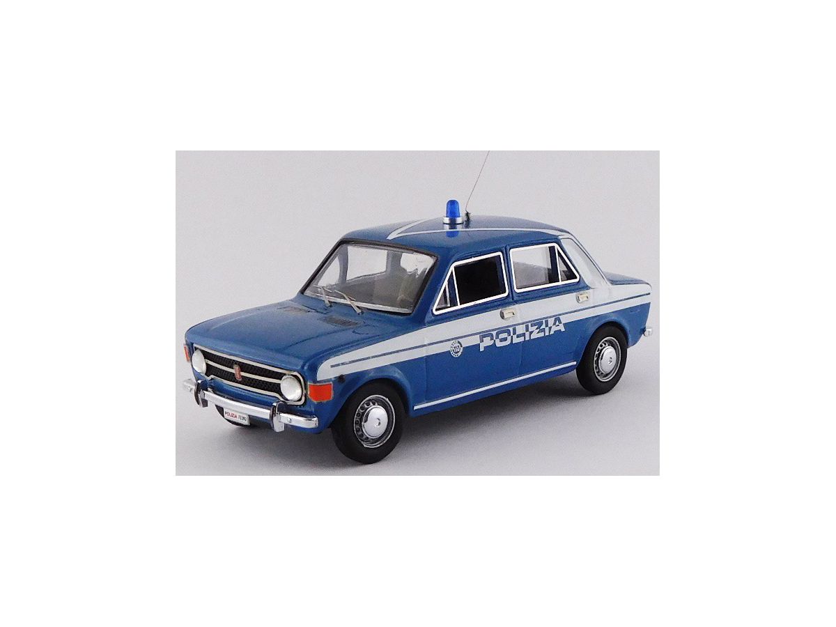 1/43 フィアット 128 4ドア 1970 ストラダーレ 警察車両 ブルー