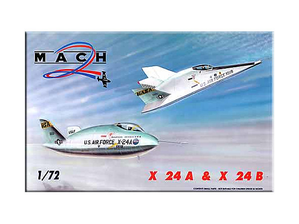 1/72 マーチン X-24A/X-24B
