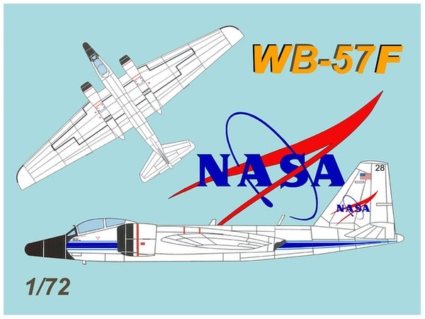 1/72 ジェネラル・ダイナミクス WB-57F NASA