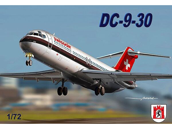 1/72 DC-9-30 スイス