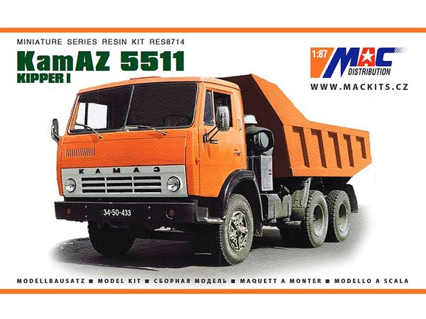 1/87 KamAZ 5511 キッパーI ダンプトラック