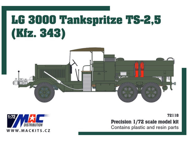 1/72 LG3000 Kfz 343 タンクシュプリッツェ TS-2.5