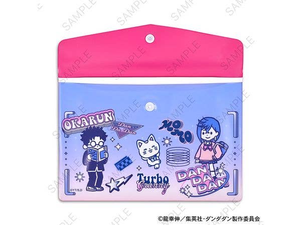 ダンダダン: ビィズニィズ エンベロープケース (モモ・オカルン・ターボババア (招き猫))
