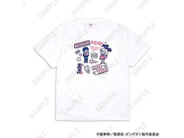 ダンダダン: ビィズニィズ ビッグTシャツ (モモ・オカルン・ターボババア (招き猫))