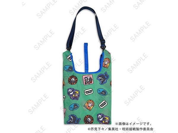 呪術廻戦: ビィズニィズ ショルダー付ミニエコバッグD (虎杖・伏黒・パンダ・秤・綺羅羅)