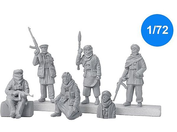 1/72 現用 アフガニスタン民兵セット(6体入)
