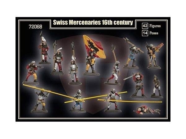 1/72 スイス傭兵 (42体/14ポーズ)