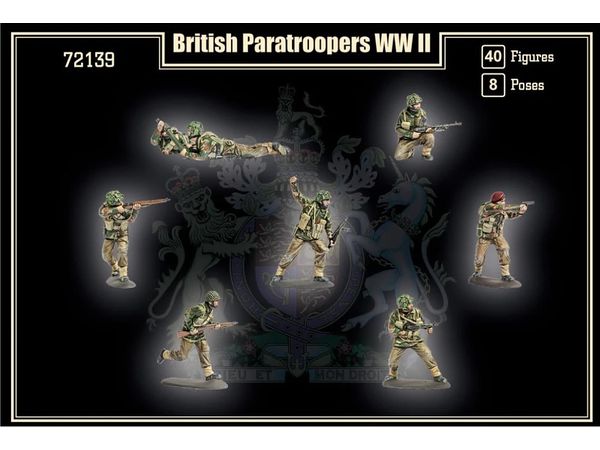 1/72 WW.II イギリス軍 空挺兵 (40体/8ポーズ)