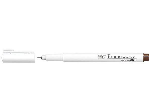FOR DRAWING ダークブラウン 単品 0.03mm