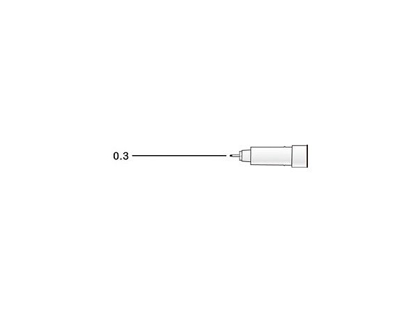 FOR DRAWING ブラック 単品 0.3mm