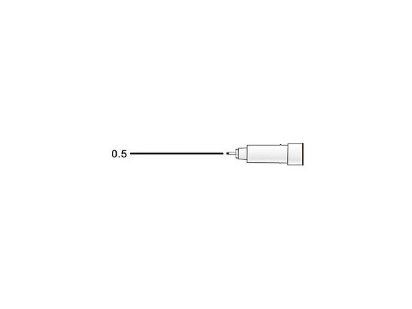 FOR DRAWING ブラック 単品 0.5mm