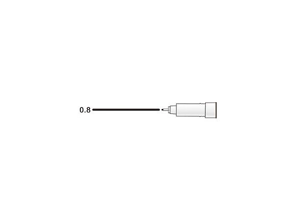 FOR DRAWING ブラック 単品 0.8mm