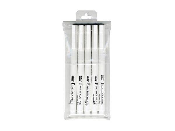FOR DRAWING ブラック 5本セット