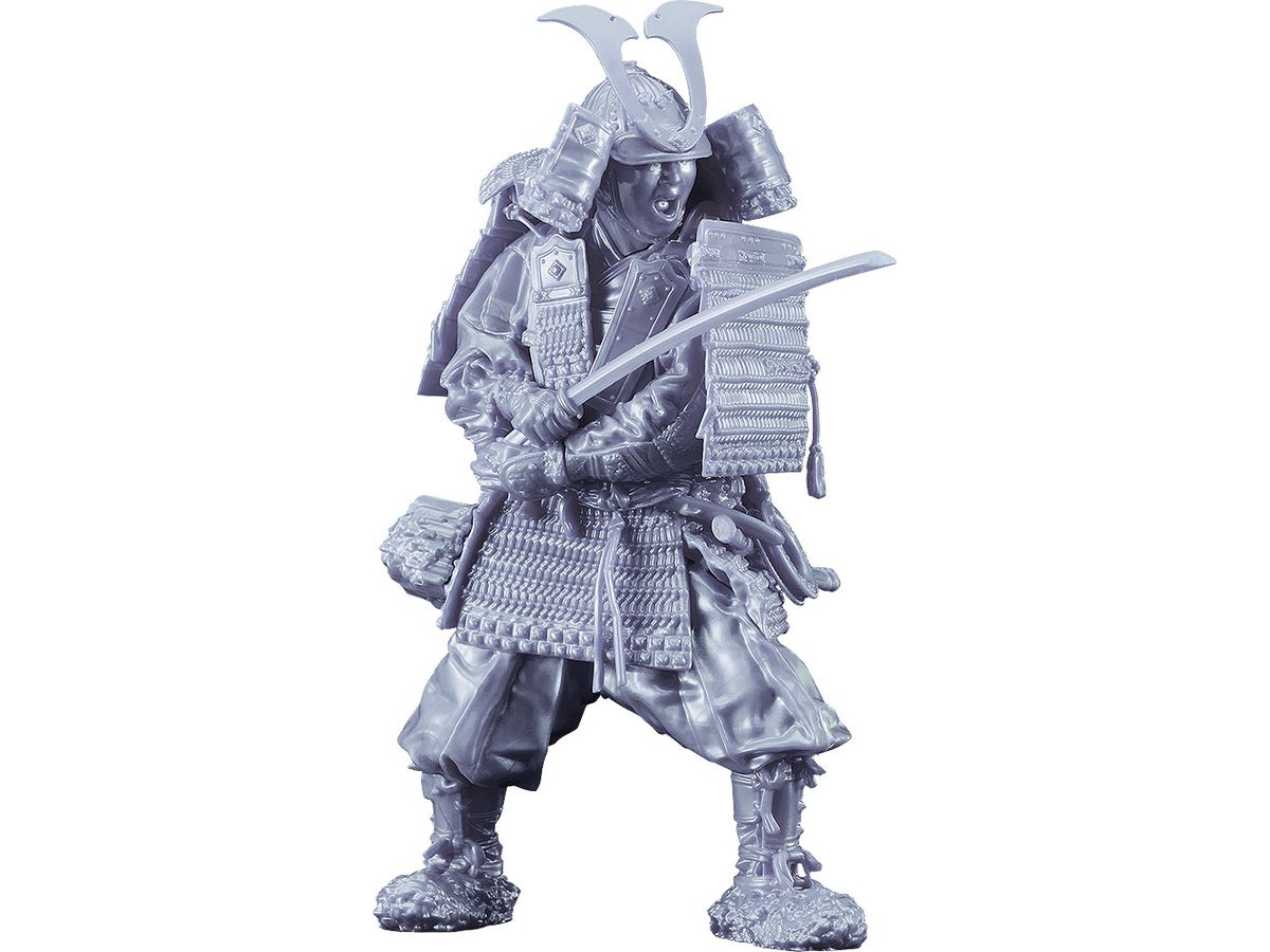 1/12 PLAMAX 鎌倉時代の鎧武者 白銀の装 Silver color edition