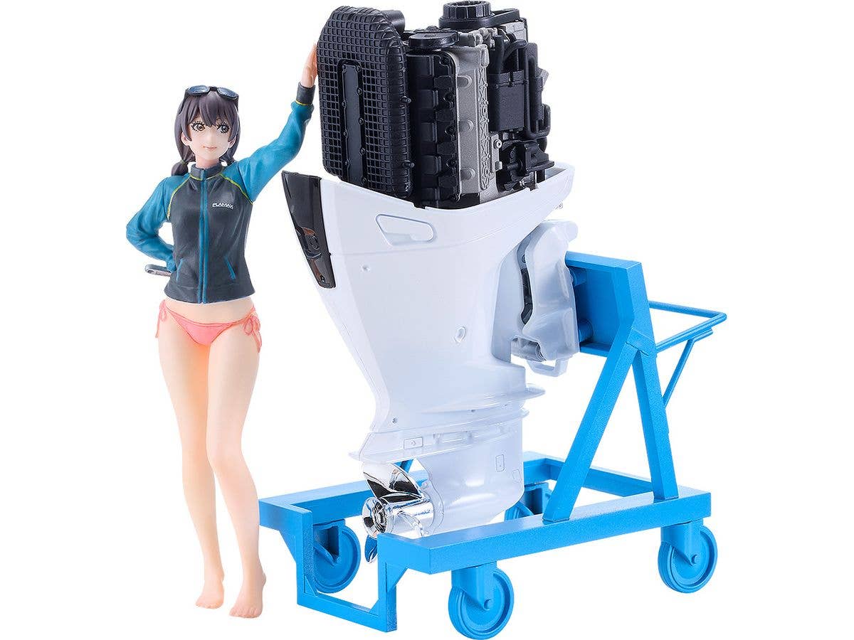 1/20 PLAMAX MF-97 minimum factory みのり with ホンダ船外機BF350 グランプリホワイト