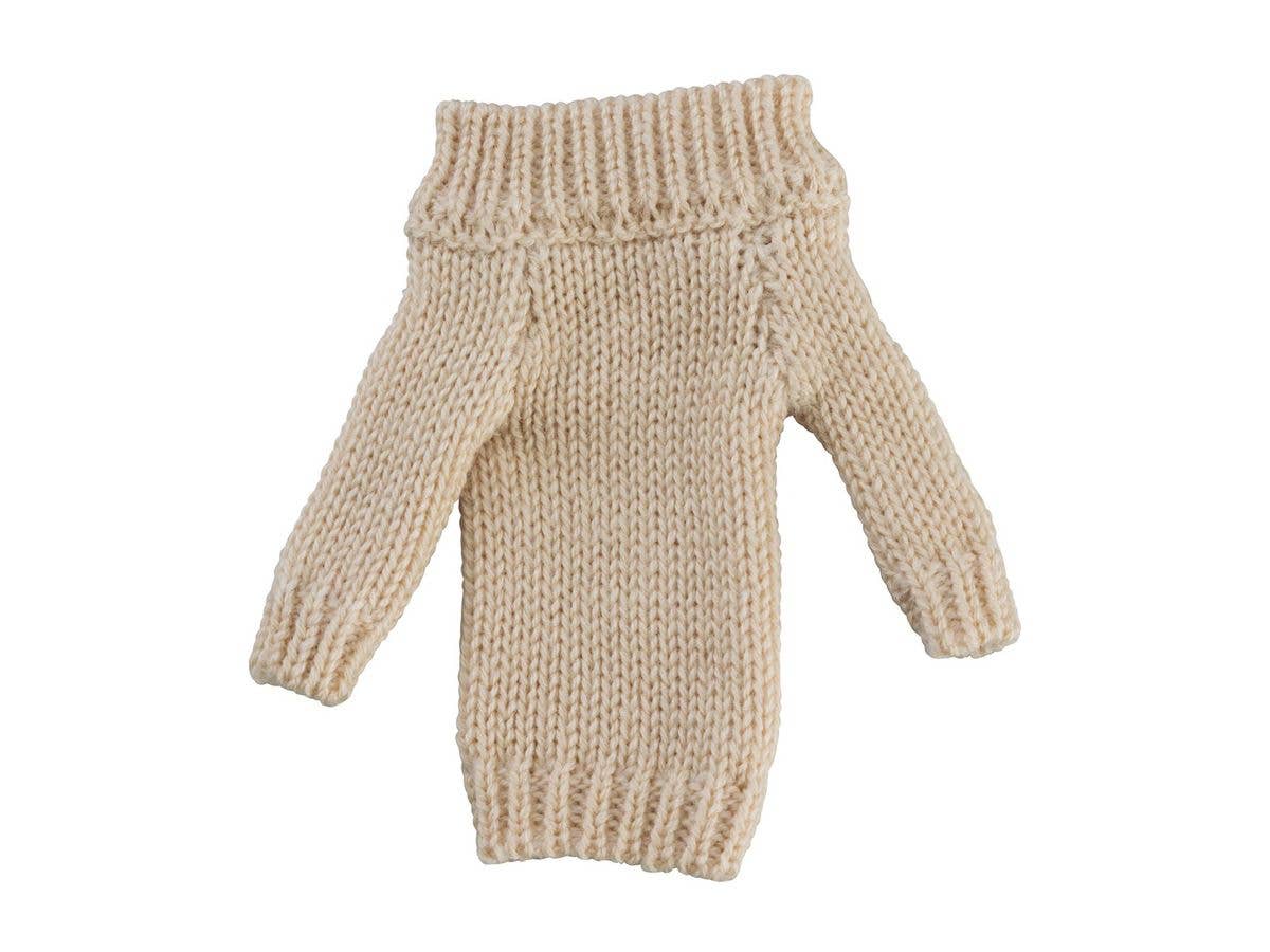 figma Styles オフショルセーターワンピ (ベージュ)