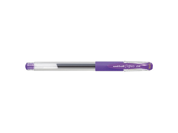 シグノ 極細 ゲルインクボールペン 0.38mm 紫
