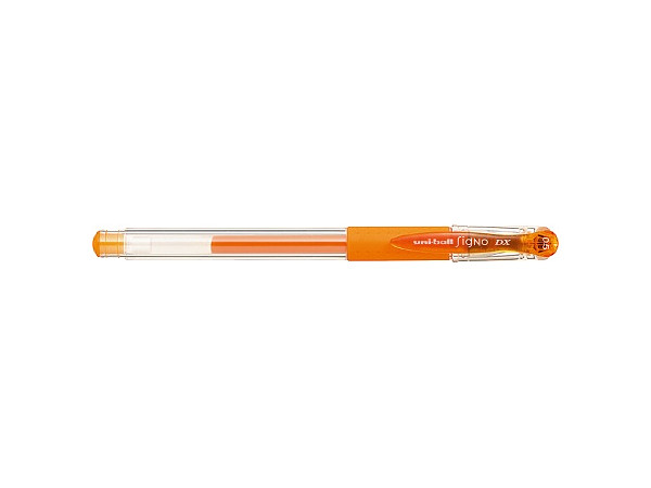 シグノ 極細 ゲルインクボールペン 0.5mm オレンジ