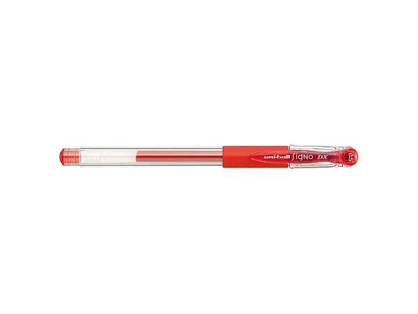 シグノ 極細 ゲルインクボールペン 0.5mm 赤