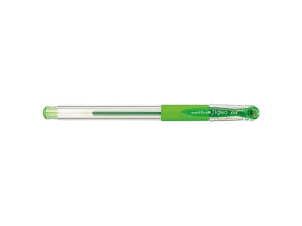 シグノ 超極細 ゲルインクボールペン 0.28mm ライムグリーン