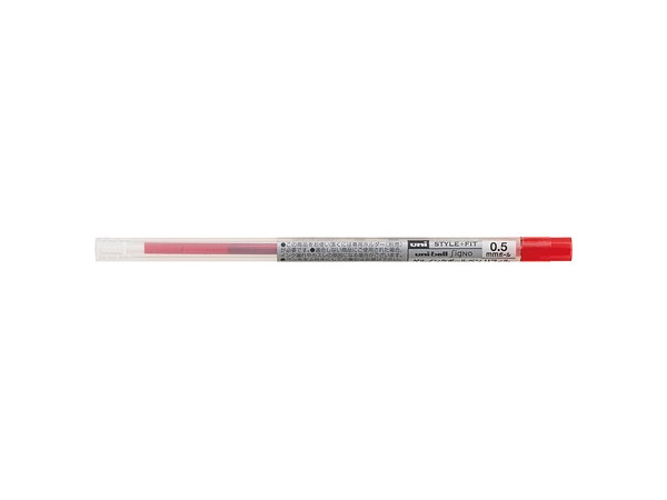 スタイルフィット ゲルインクボールペン リフィル 0.5mm レッド