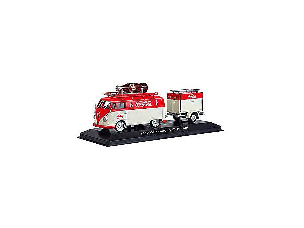 1/43 1962 フォルクスワーゲン タイプ2 (T1)  トレーラー付き コカ・コーラ