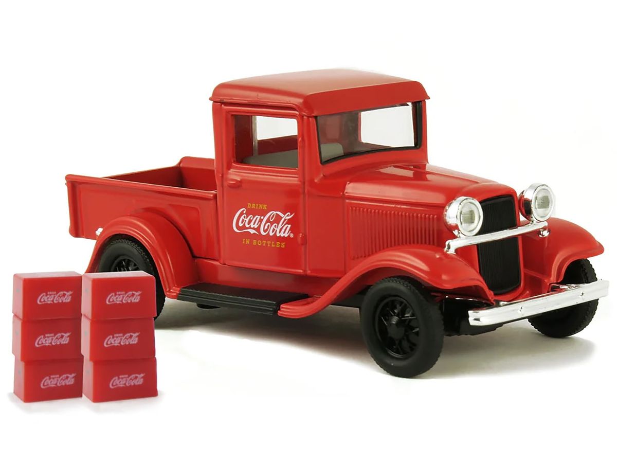 1/43 1934 フォード Aピックアップ コカ・コーラ ボトルカートン 6個付属