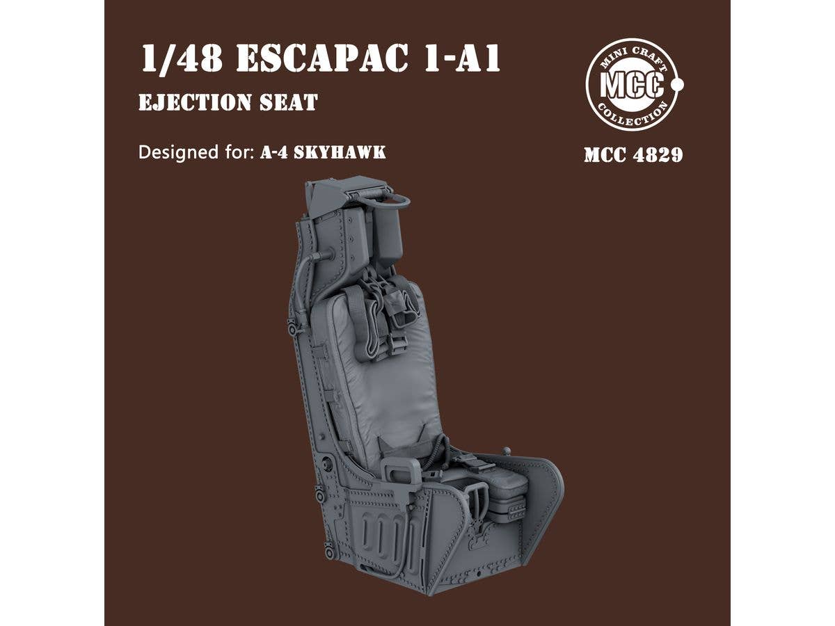 1/48 A-4 スカイホーク用ESCAPAC 1-A1 射出座席 (1個入り)
