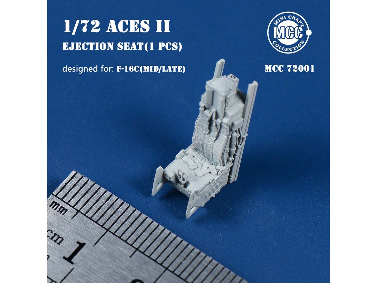 1/72 F-16C 中/後期型用ACES II 射出座席 (ウールパッドタイプ) (1個入り)
