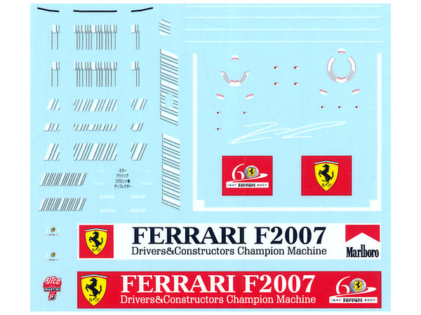 1/43 フェラーリ F2007 bar