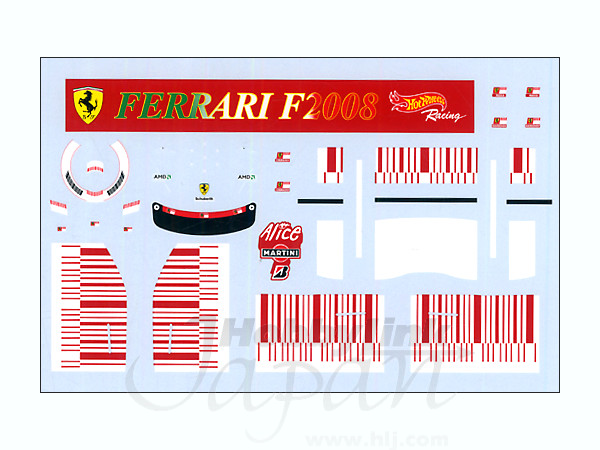 1/18 フェラーリ F2008 bar