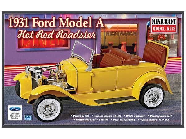 1/16 1931 フォード モデルA ホットロッド・ロードスター