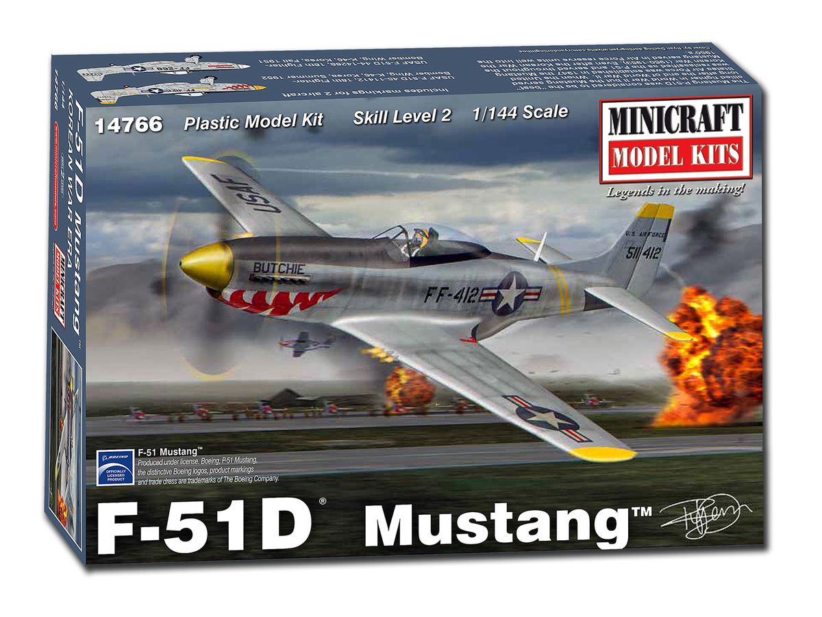 1/144 アメリカ空軍 F-51D マスタング 朝鮮戦争