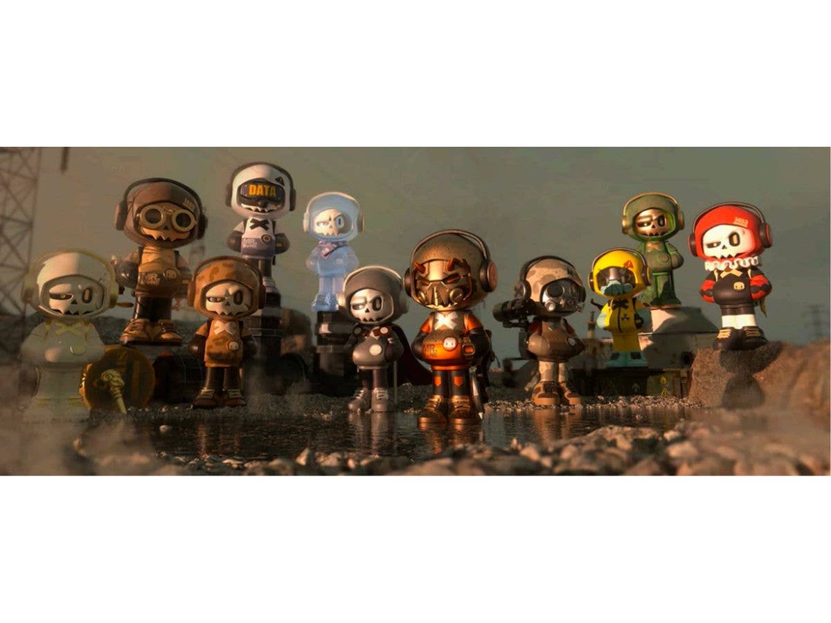 MR.BONE ミニ(タイムトラベラー) 1Box 9pcs