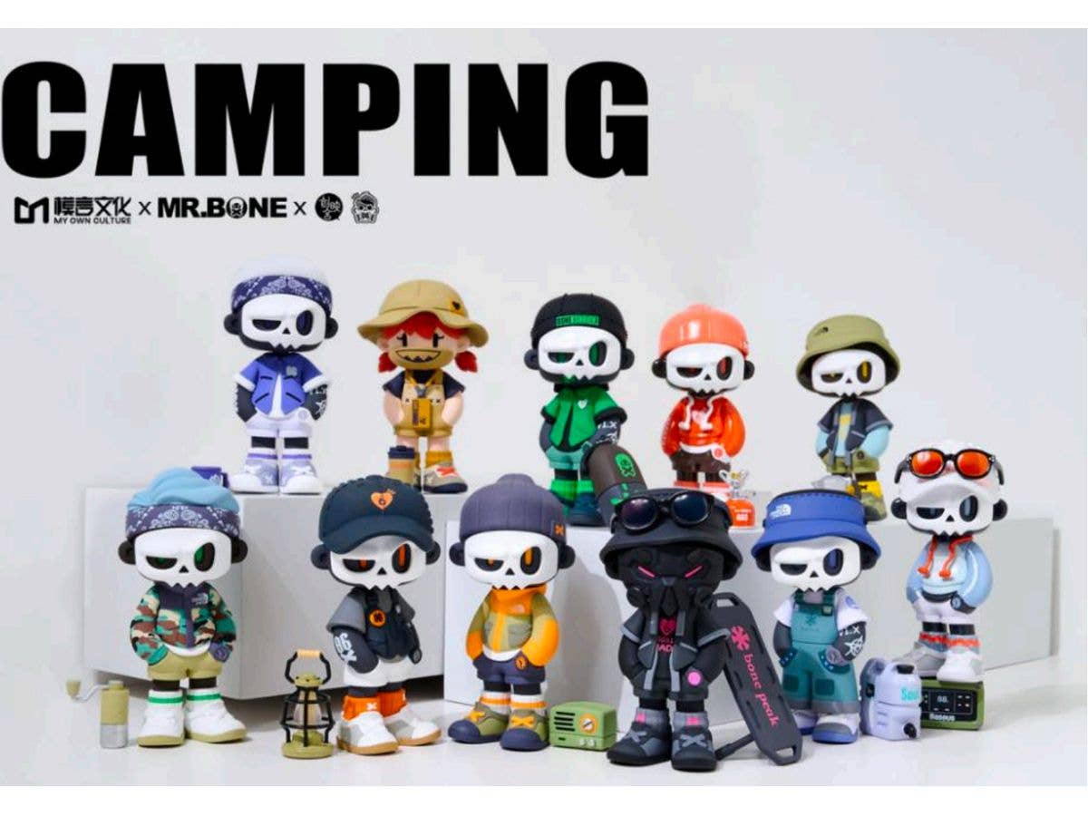 MR.BONEブラインドボックス キャンプシリーズ 1Box 9pcs (再販)