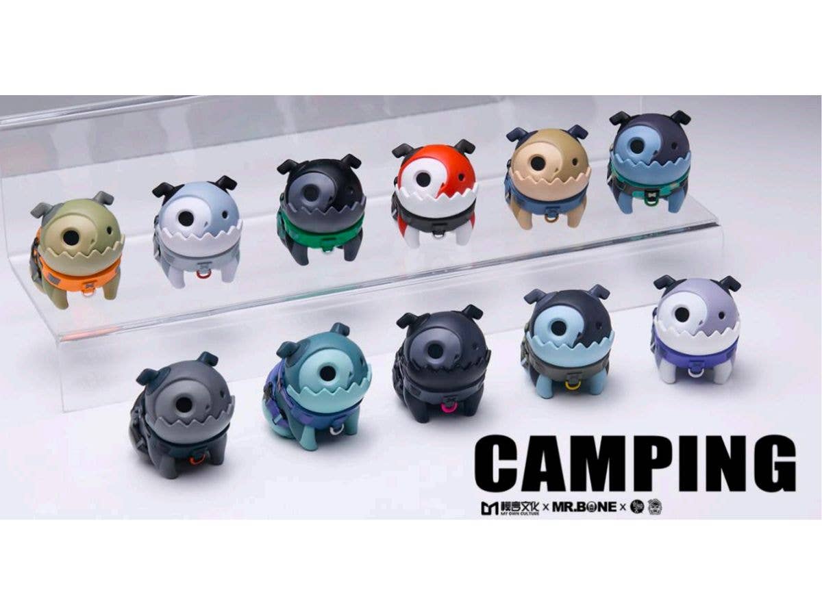 MR.BONEブラインドボックス キャンプ・ドッグズ 1Box 9pcs (再販)