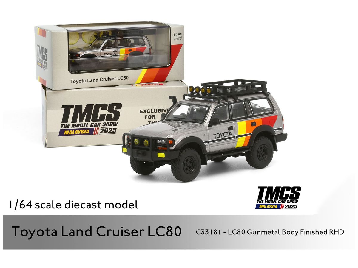 1/64 Toyota Land Cruiser LC80 (TMCS Malaysia 2025)