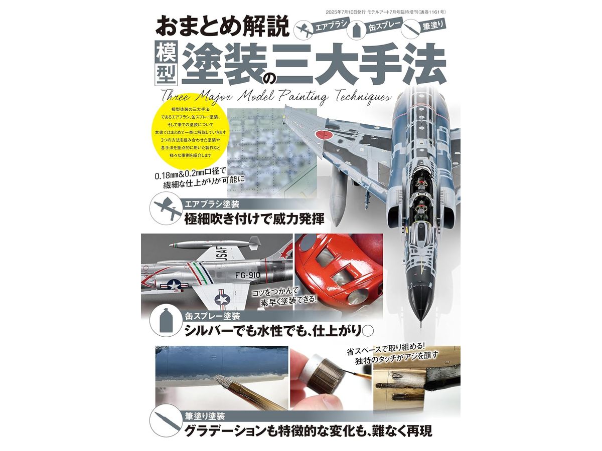 おまとめ解説 模型塗装の三大手法