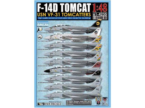 1/48 [61-4235] アメリカ空軍 F-14D トムキャット VF-31 トムキャッターズ