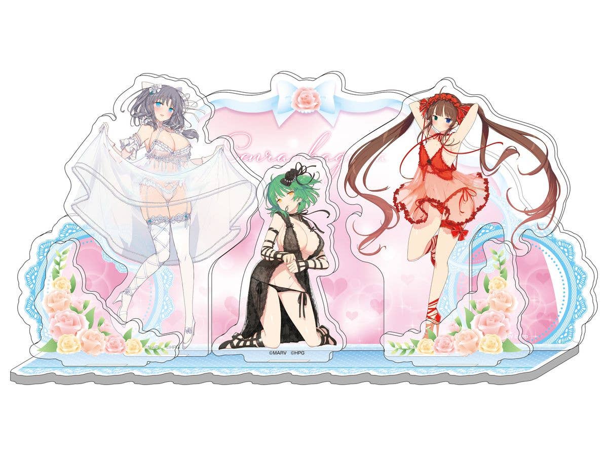閃乱カグラ 描き下ろしアクリルジオラマ