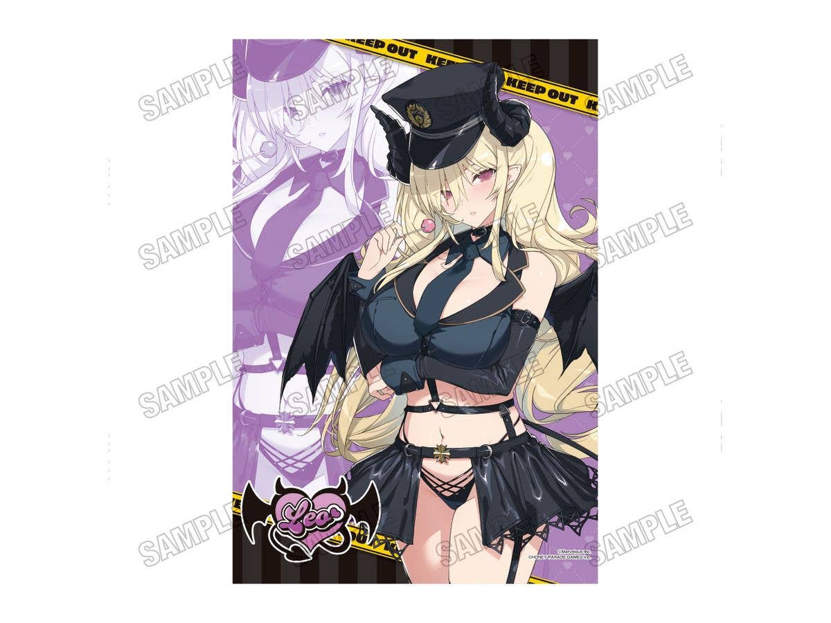 閃乱カグラ: 描き下ろしB2タペストリー デビルポリスver.  5. 麗王